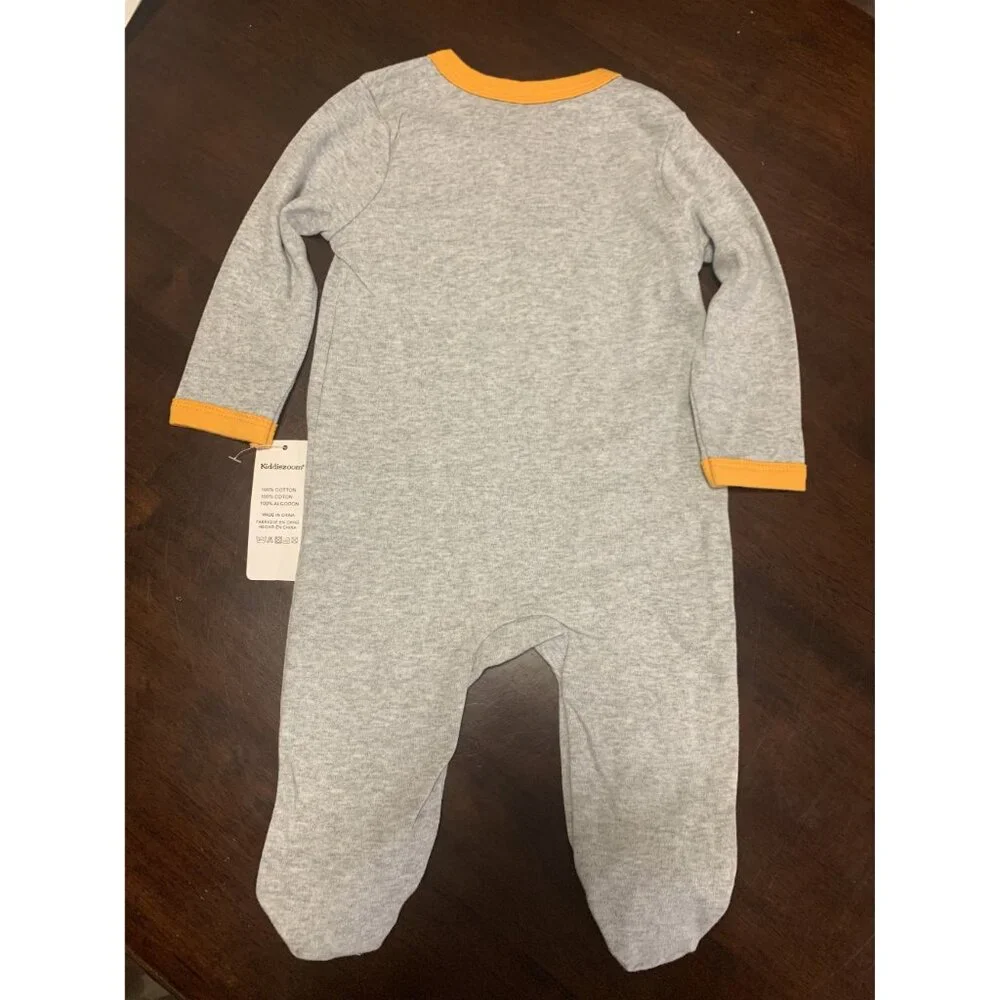 NWT Kiddiezoom 6M Animal Print Bodysuit & Star Print Onesie 6M‎